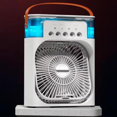 Imagem de Mini Ventilador Portátil Usb Silencioso Com Água Ar Puro - Climatizado