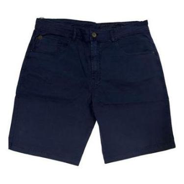 Imagem de Bermuda Ellus Color Twill Power Rock Marble Wash Azul-Masculino