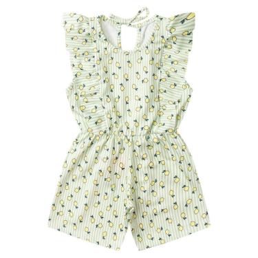 Imagem de Macaquinho Infantil Menina Verão Iaia 100% Poliéster-Feminino