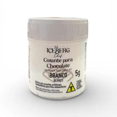 Imagem de Corante em Pó Lipossolúvel Branco - 1 Unidade - 5g - Iceberg -
