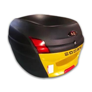 Imagem de Baú 34 litros Awa Proos com Bagageiro para CRYPTON 115 2010-2023, Dour