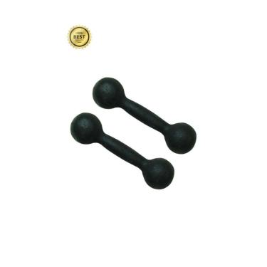 Imagem de Par Halter Super Premium Bola Pintado 2kg Peso Musculação-Unissex