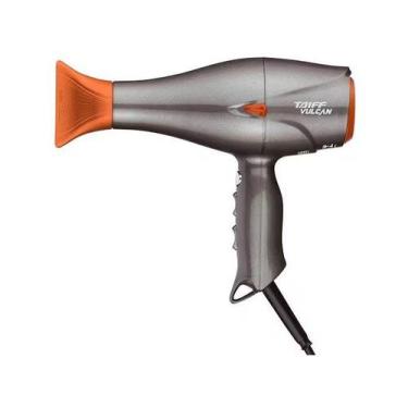 Imagem de Secador de Cabelo Taiff Vulcan 2500W Cabo 3m 127V, Grafite, 110V