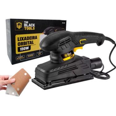 Imagem de Lixadeira Orbital Lixa Elétrica 1/3 Pol 10000 Rpm 150w Cor Preto The B