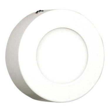 Imagem de Luminária Plafon Led 12 Watts 6500k De Sobrepor Redonda Bivolt - 2008s