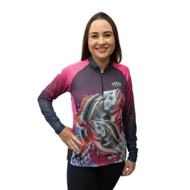 Imagem de Camisa Camiseta Blusa de Pesca familia masculino feminino infantil til