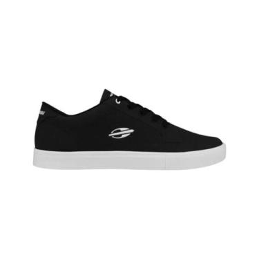 Imagem de Tênis Mormaii Casual Urban Free Masculino Skate -, Preto, Branco, Sint
