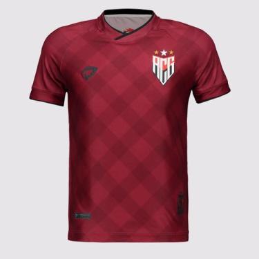 Imagem de Camisa Dragão Premium Atlético Goianiense Aquecimento 2024 Juvenil - D