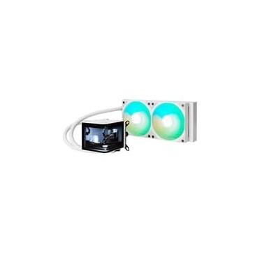Imagem de Water cooler Tryx Panorama AIO, ARGB, 240mm, Branco - L-P240A-AS2M-G0W
