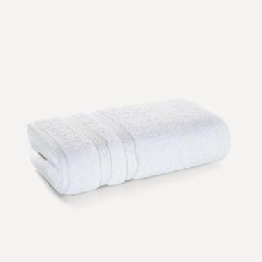 Imagem de Toalha Banhão Únika Karsten 86 x 150 cm 100% Algodão Softmax, Branco