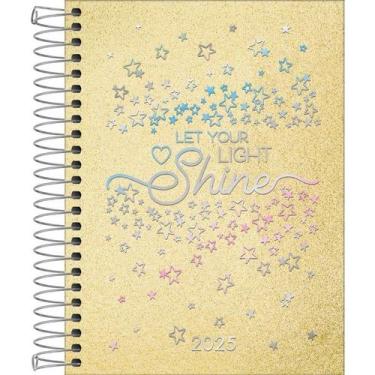 Imagem de Agenda 2025 Espiral Shine M4 Capas Sortidas Tilibra 354864
