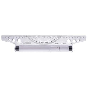 Imagem de RÉGUA PARALELA 30cm para Desenhar Círculos, ângulos, Linhas, Linhas