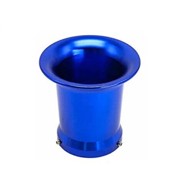 Imagem de Ferramenta de sincronização de carburador, ferramenta de ajuste de carburador, copo de filtro de carburador, filtro de buzina de ventosa 55 mm para carburador universal de 32 mm e 34 mm (cor: azul)