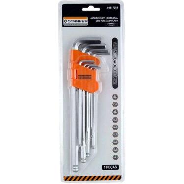Imagem de Jogo 9 Peças Chave Torx Longa T10 A T50 Starfer