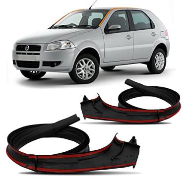 Imagem de Par Pingadeira Borracha Palio 1996 Até 2011 4 Portas