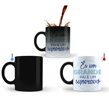 Imagem de Caneca Mágica Avô Es Um Grande Pai e um Superavô Caneca Vovô