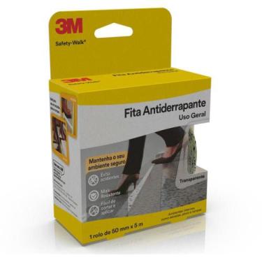 Imagem de Fita Antiderrapante 50mmx5m Safety Walk Transparente 3M