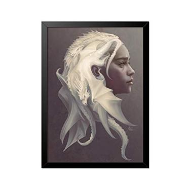 Imagem de Quadro Poster Game of Thrones Daenerys 33x23cm