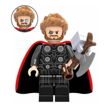 Imagem de Thor Filme Marvel Boneco Blocos De Montar Minifigure