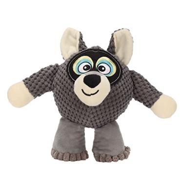 Imagem de Brinquedos Fofos para Cachorros Barulhentos, Desenhos Animados Fofos, Resistentes a Mordidas, Brinquedos Interativos EngraçAdos para Mastigar Cachorros para Cachorros Pequenos, MéDios e Grandes (Cinza)