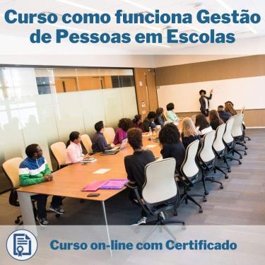 Imagem de Curso Online em videoaula de como funciona Gestão de Pessoas em Escolas com Certificado + 2 brindes