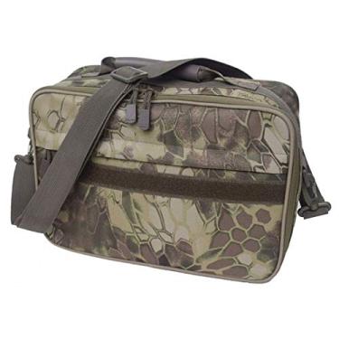 Imagem de Mochila de pesca Bolsa de equipamentos de alta capacidade Caixa de carretel de pesca com vários bolsos Bolsa de pesca Bolsa diagonal para camping Trekking, caça, pesca