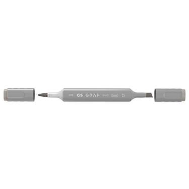 Imagem de Marcador Graf Duo Brush WG6-Warm grey, CIS, Caixa c/6 unidades