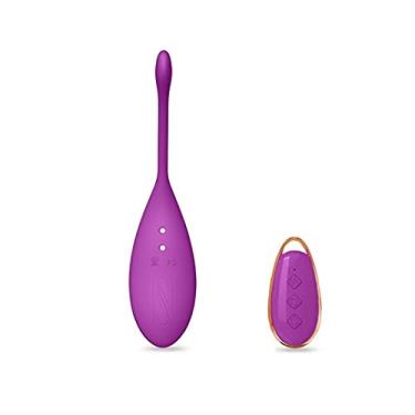 Imagem de Vibrador Ovo Estimulado Clitóris Masturbador Ponto G Brinquedos Sexuais Eróticos Zatla Shop (Roxo)