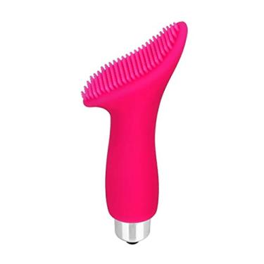 Imagem de Vibrador Poderoso Espinho Dedo Ponto G Massagem Clitóris Estimulador Brinquedos Sexuais Feminino Zatla Shop (Rosa)