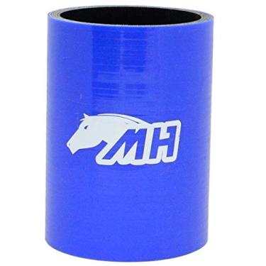 Imagem de Mangote em Silicone Reto 2-1/2" polegadas (63mm) x 100mm - Azul
