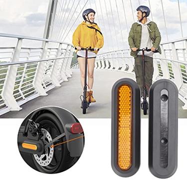 Imagem de 01 Kit de capa para roda dianteira de scooter, bonito e prático, durável e resistente ao desgaste para scooters elétricas M365/PRO/PRO2