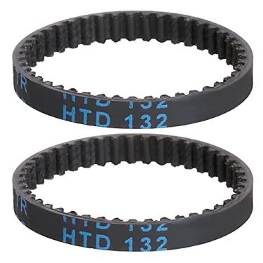 Imagem de Galori Engrenagens de transmissão por correia Substituição de correias de transmissão de 2 unidades de 132 mm para VS4-10 SCX10 SCX10 II SCX10 III RC Car Upgrade de peças DIY