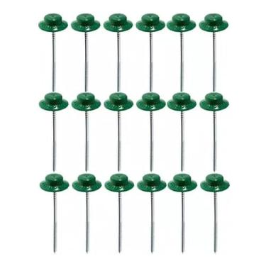 Imagem de Kit 3 Sacos Prego Fácil Telha Ecológica Onduline Verde 18un