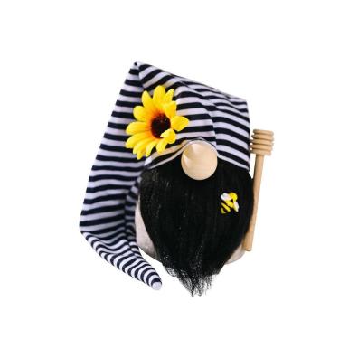 Imagem de Bee Festival Boneca Sem Rosto Gnomo Boneca Bonita Abelha Goblin Decoração Decorações para casa