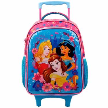 Imagem de Mochila de Rodinhas Infantil - 16 - Disney - Princesas Y - Xeryus