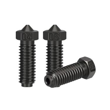 Imagem de Pacote com 3 bocais de aço endurecido, bicos de resistência a altas temperaturas para Anycubic Kobra 2/Kobra 2 Neo/Kobra 2 Pro/Kobra 2 Plus/Kobra 2 Max (Mix-3pcs)