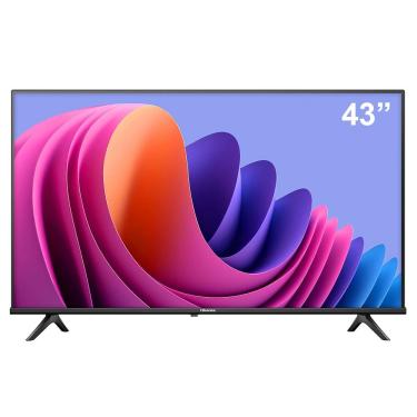 Imagem de Smart TV 43” Hisense FHD 43A35HSV Tela DLED com Wi-Fi, Bluetooth, USB e HDMI
