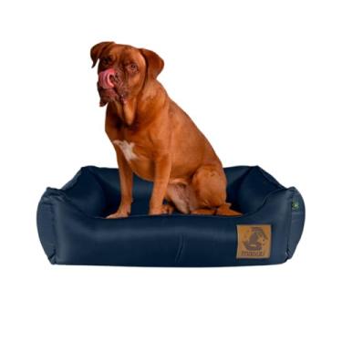 Imagem de Cama Cachorro Mabuu Pet Caminha Basic Simples Tamanho 2 Azul Marinho