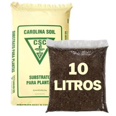 Imagem de Substrato Carolina Soil Padrão 75H Fracionado Hortaliças Rosas do Deserto Suculentas Morangos (2kg)