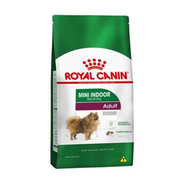 Imagem de Ração Royal Canin Mini Indoor Adult Cães 10 Meses a 8 Anos Ambientes Internos 7,5 kg