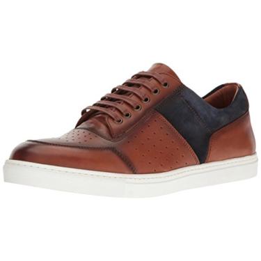 Imagem de Kenneth Cole New York Tênis masculino Prem-Ier Fashion, Conhaque, 8