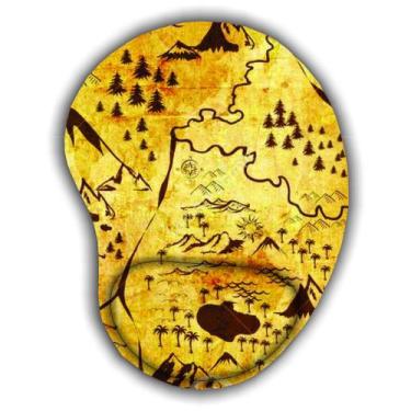 Imagem de Mouse pad com apoio - Mapas Antigos - JDM