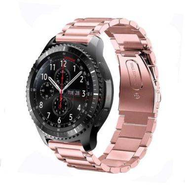 Imagem de Pulseira De Aço Para Galaxy Watch 46mm E Gear S3 Cor Pink - 123smart