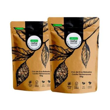 Imagem de Kit 2 pct Chá de Erva Baleeira - Cordia Verbenacea - 50g - Rocha Saúde