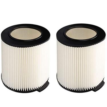 Imagem de Fette Filter - Filtro de substituição VF4000 para aspirador de pó de 5 a 20 galões e maior, compatível com Ridgid 72947 Wet Dry Vacs 5 a 20-Gal, Husky Vacs 6 a 9 Gal, Craftsman 17816. (2QTY)