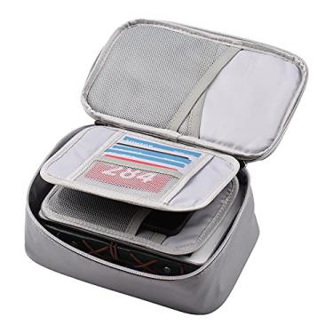 Imagem de Saco de Documentos à Prova de Fogo, Saco de Dinheiro à Prova de Fogo à Prova d'água e Com Trava Combinada para Melhor Armazenamento e Portabilidade (com fechadura 2)