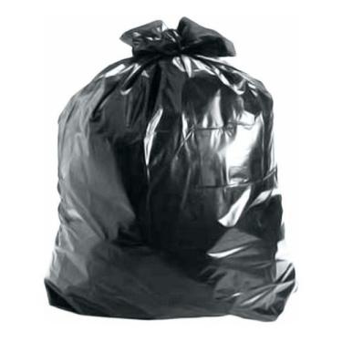 Imagem de Saco De Lixo Super Reforçado Preto 100 Litros 50 Unidades - HIGIPACK