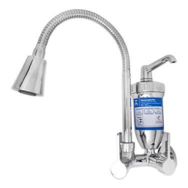 Imagem de Torneira Gourmet com filtro cozinha metal parede 1/4v luxo - Tanko Sho