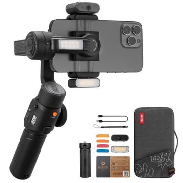 Imagem de Estabilizador Gimbal Zhiyun Smooth-5S AI Pro para Smartphones (Preto)