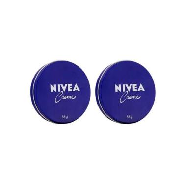 Imagem de Kit com 2 Creme Nivea Pele Ressecada Lata Azul 56g  - Nívea - Beiersdo